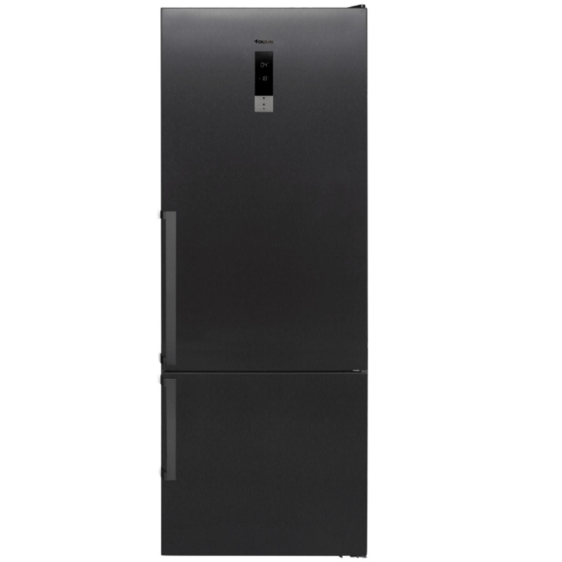 Réfrigérateur Combiné Focus SMART.4870 500L NoFrost Inox