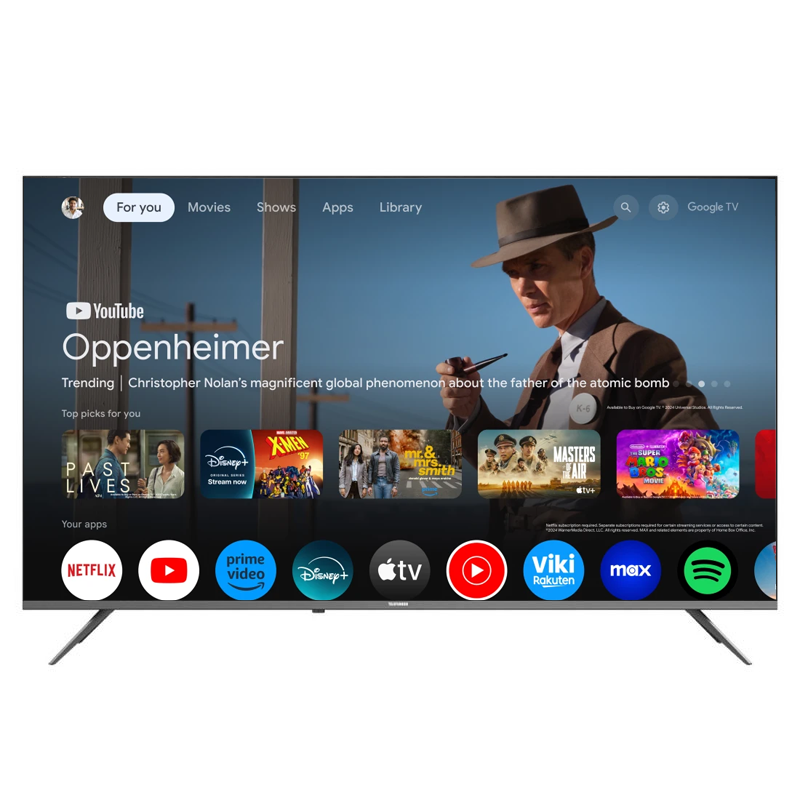 TV TELEFUNKEN 60” G3EN 4K GOOGLE TV AVEC RECEPTEUR INTEGRE