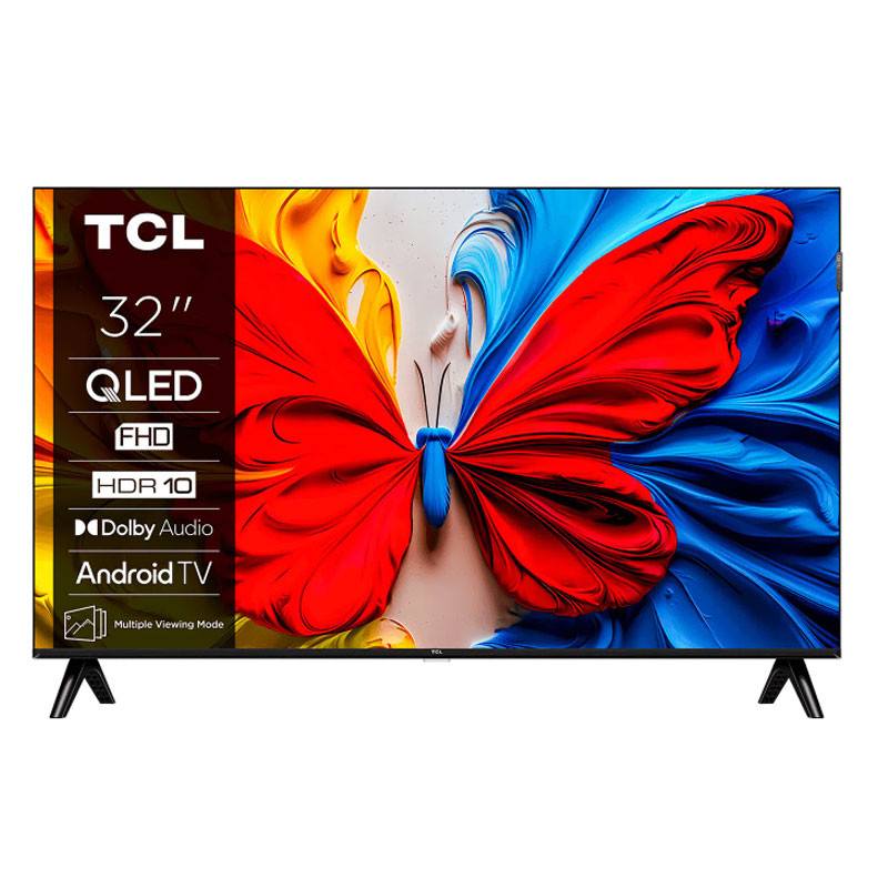 TV TCL S5K 32" QLED FULL HD Smart Google Tv Noir