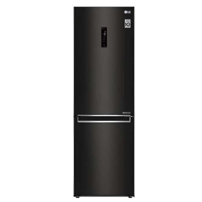 Réfrigérateur Combiné LG GR-B459NQFM 374L NoFrost - Noir Mat