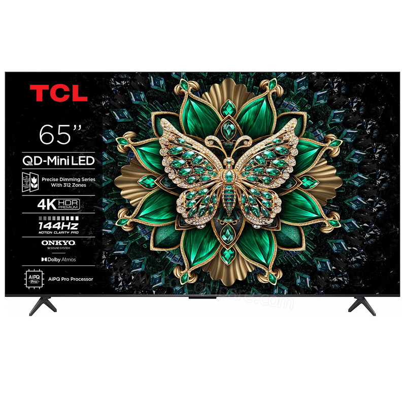 TV TCL C6K 65" 4K UHD Smart TV QLED Mini LED Noir