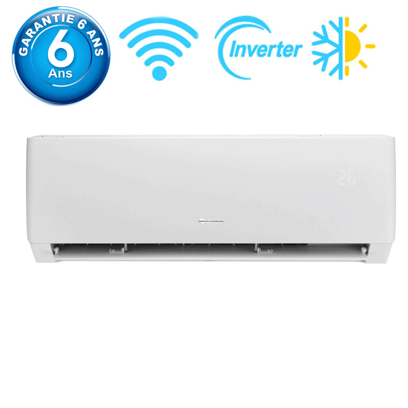 Climatiseur Gree G-BOOST Inverter Smart Tropicalisé 18000 BTU Chaud Froid Blanc