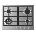 PLAQUE DE CUISSON CANDY 4 FEUX 60CM INOX (CHG6BF4WPX)