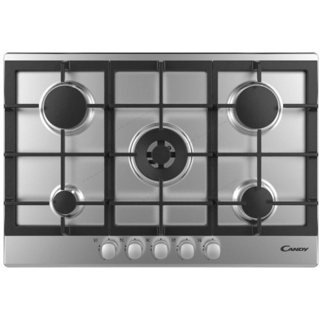 [CHG74WX] PLAQUE DE CUISSON CANDY 5 FEUX INOX CHG74WX