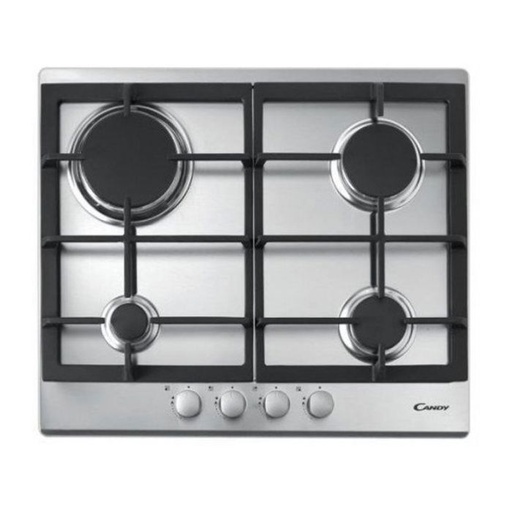 [CHG6BRX] PLAQUE DE CUISSON CANDY CHG6BRX 4 FEUX - INOX