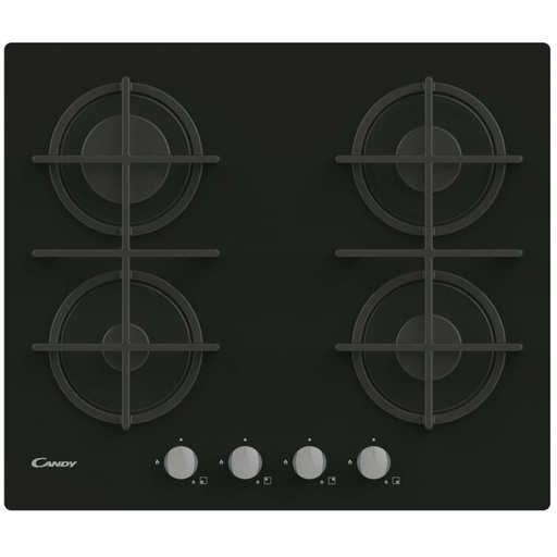 [CVG6B] PLAQUE DE CUISSON CANDY / 4 FEUX / NOIR