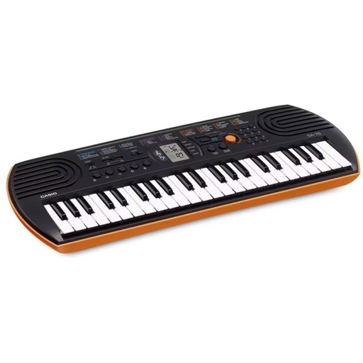 [SA-76AH2] MINI CLAVIER ELECTONIC MUSICAL CASIO - NOIR&MARRON