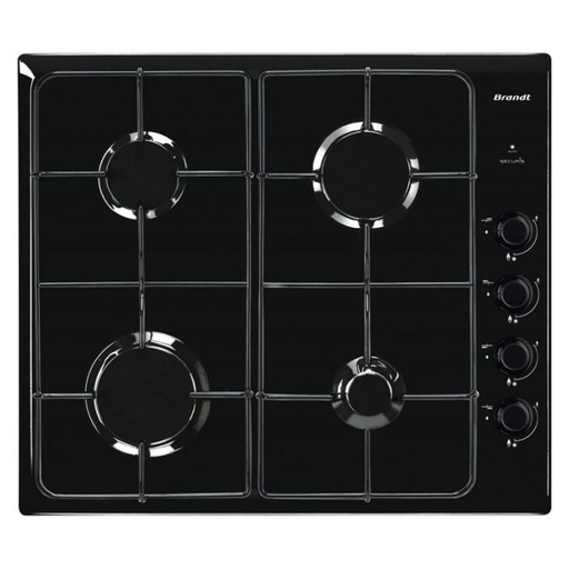 [BPE6400B] PLAQUE DE CUISSON BRANDT BPE6400B 4 FEUX 60 CM - NOIR