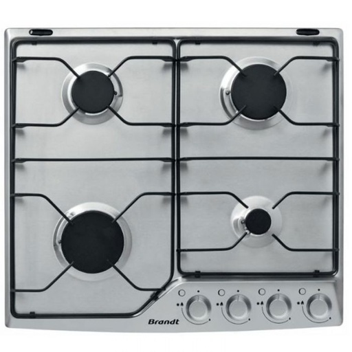 [BPE8610X] PLAQUE DE CUISSON BRANDT BPE8610X 4 FEUX 60 CM - INOX