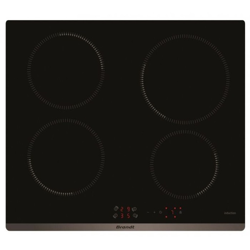 [BPI6410B] PLAQUE DE CUISSON BRANDT BPI6410B 4 FEUX 60 CM - NOIR