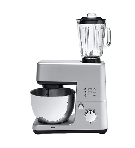 [KM900BS] ROBOT PÂTISSIER MULTIFONCTION BRANDT KM900BS 900W SILVER