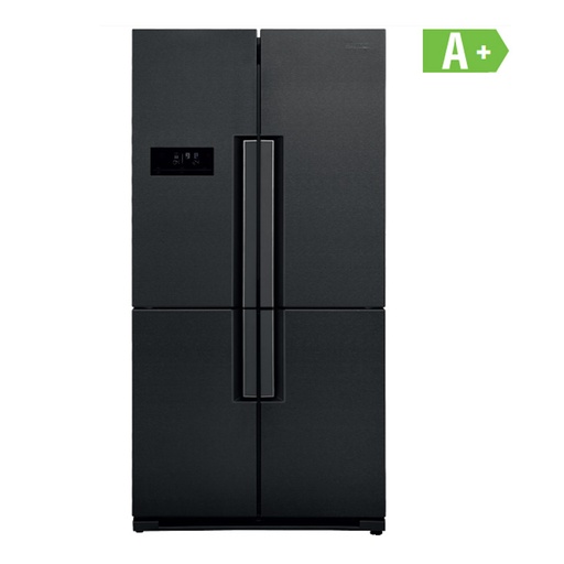 [ARPLDX4912] RÉFRIGÉRATEUR PREMIUM SIDE BY SIDE NO FROST 560L NOIR & INOX