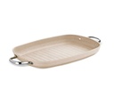 Poêle Grill KORKMAZ Granita 35X25 cm - Beige (A1274)