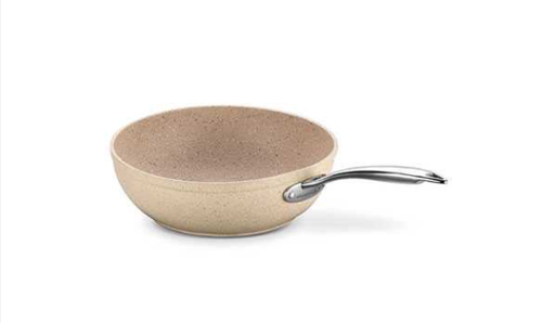 [A1273] Wok KORKMAZ Granita 24 cm - Beige