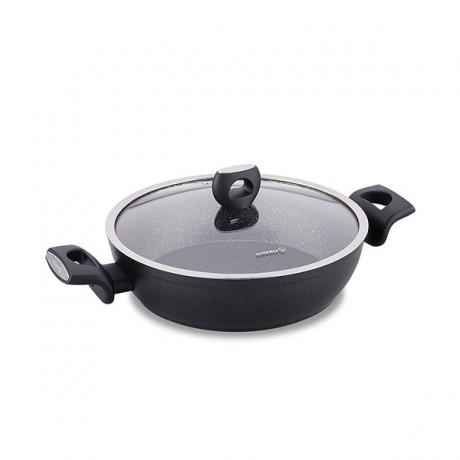 [A2944] SHALLOW PAN KORKMAZ 26 CM-NOIR