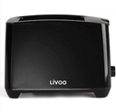 Grille Pain LIVOO 750 Watt - Noir (DOD162N)