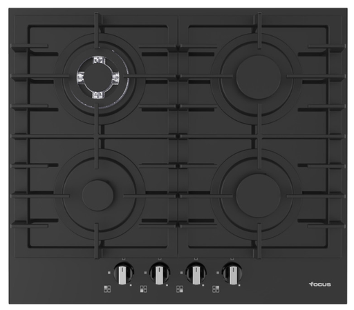 [F.405B] TABLE DE CUISSON FOCUS 4 FEUX F 405B / 60 CM / NOIR