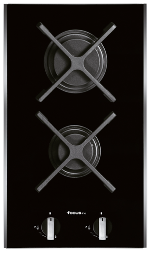 [SOFT.32] PLAQUE DE CUISSON FOCUS SOFT.32 2 FEUX 30 CM NOIR