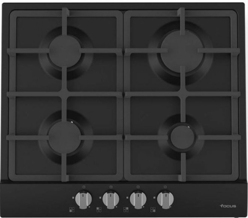 [F.4008BS] PLAQUE DE CUISSON FOCUS 4 FEUX 60 CM VITRO NOIR (F.4005BS)