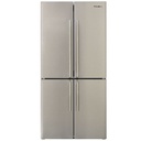 RÉFRIGÉRATEUR FOCUS LINE SIDE BY SIDE 4 PORTES 620L  84 CM INOX