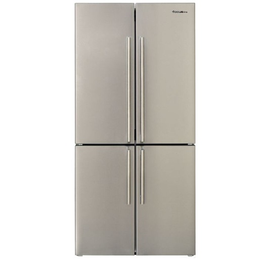 [SMART.6200] RÉFRIGÉRATEUR FOCUS LINE SIDE BY SIDE 4 PORTES 620L  84 CM INOX