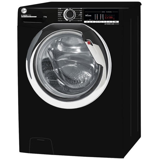 [H3WS 495TACBE-80] LAVE LINGE FRONTALE HOOVER 9 KG NOIR (H3WS 495TACBE-80)