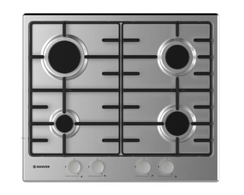 [HHW6BRMX] Plaque de Cuisson Encastrable HOOVER 4 Feux 60 cm - Inox (HHW6BRMX)