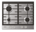 Plaque de Cuisson Encastrable HOOVER 4 Feux 60 cm - Inox (HHG6BRMX)