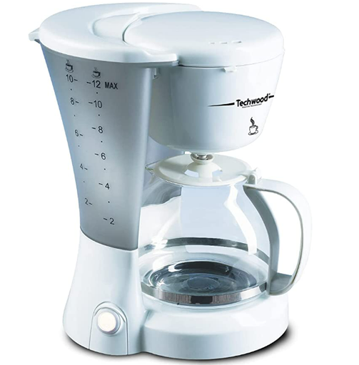 [TCA-9121] CAFETTIERE ÉLECTRIQUE  10-12 TASSES  TECHWOOD BLANC