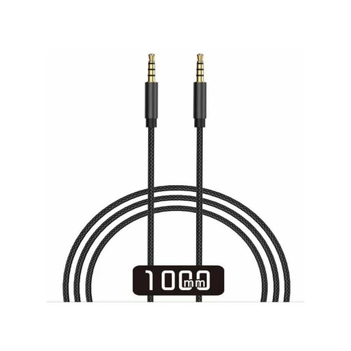 [YP01] Câble Audio WIWU Jack Vers Jack 3.5M YP01 Noir