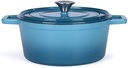 Cocotte ronde LIVOO 4L bleu (MEP128B)