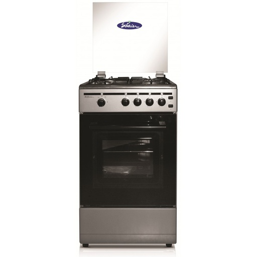 [SF504XI ] CUISINIÈRE SOTACER SF504XI 4 FEUX 50CM / SILVER