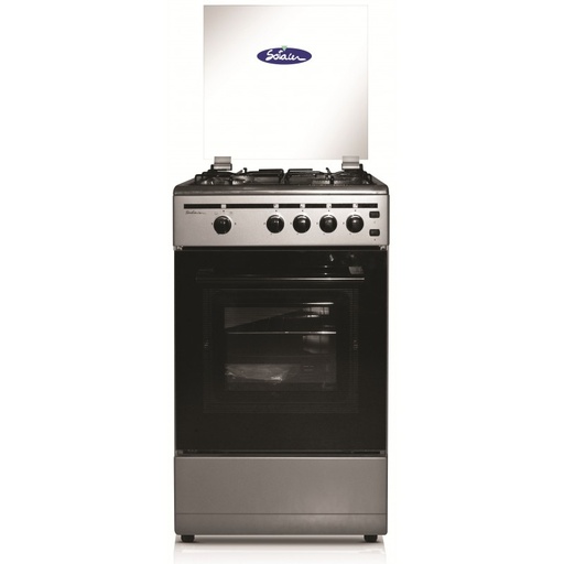 [SF504XI ] Cuisinière à Gaz SOTACER SF504XI 4Feux 50cm - Silver