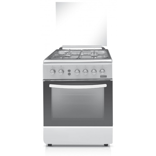 [TGG7603S] CUISINIÈRE SOTACER TGG7603S 4 FEUX 60CM / SILVER