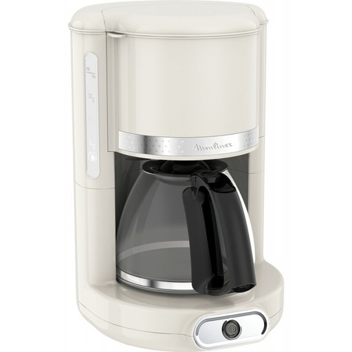 [FG381A10] CAFETIÈRE MOULINEX FG381A10 GAMME SOLEIL 10-15 TASSES - BLANC