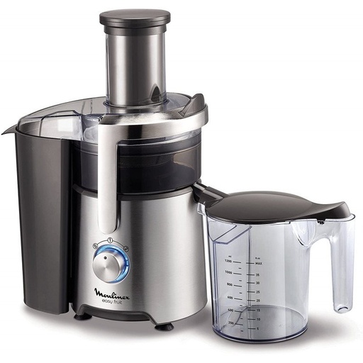 [JU610D10] Centrifugeuse Moulinex Jeasy Fruit Metal 800W Inox (JU610D10)