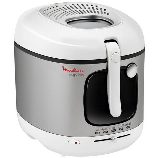 [AM480070] FRITEUSE MOULINEX MEGA AM480070 2100 WATTS - BLANC