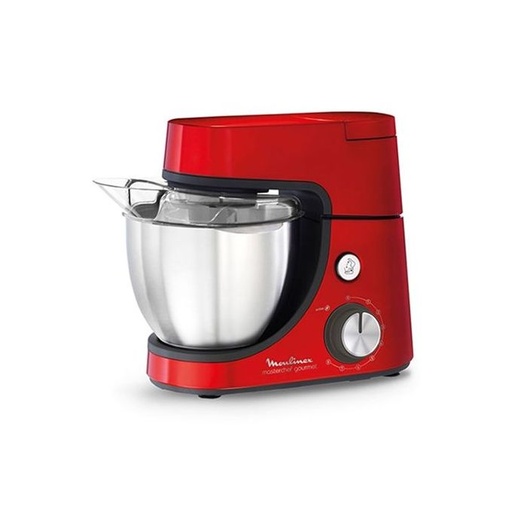 [QA518G10] ROBOT PÉTRIN MOULINEX MASTERCHEF GOURMET AVEC BLENDER 1100W - ROUGE (QA518G10)