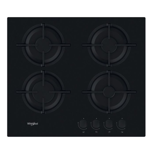 [GOR615NB] PLAQUE DE CUISSON WHIRLPOOL GOR615NB 4 FEUX 60 CM - NOIR - GOR615NB