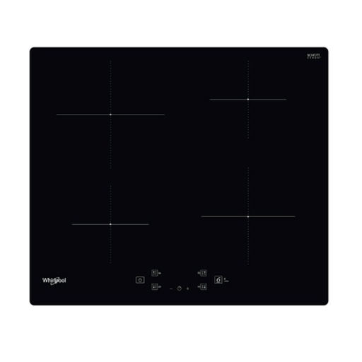 [WSQ2160NE] PLAQUE INDUCTION WHIRLPOOL 4 FEUX 60 CM NOIR (WSQ2160NE)