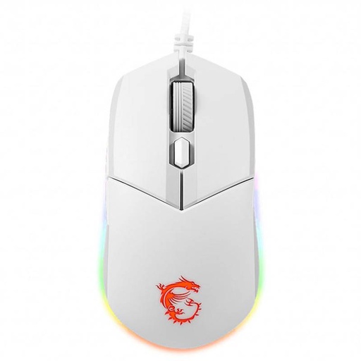 [S12-0401950-CLA] SOURIS GAMING MSI CLUTCH GM11 BLANC