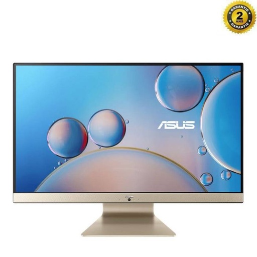 [M3700WUAK-BA022W] PC DE BUREAU ALL IN ONE ASUS VIVO AIO 27 M3700 AMD RYZEN 5 8GO 1TO+128GO SSD - NOIR