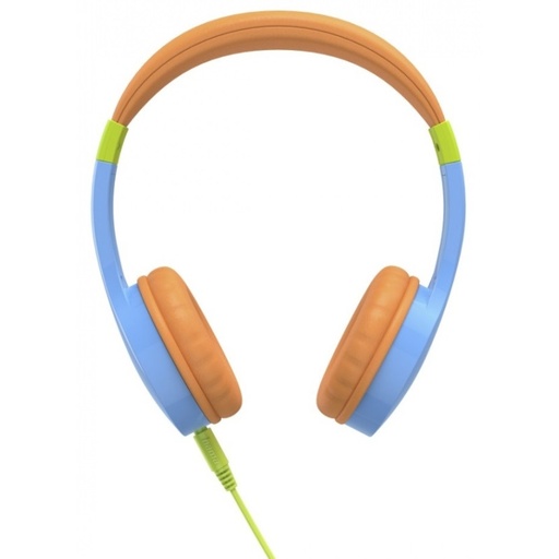 [184106] CASQUE POUR ENFANTS HAMA KIDS GUARD SUPRA-AURAL / ORANGE ET BLEU - 184106