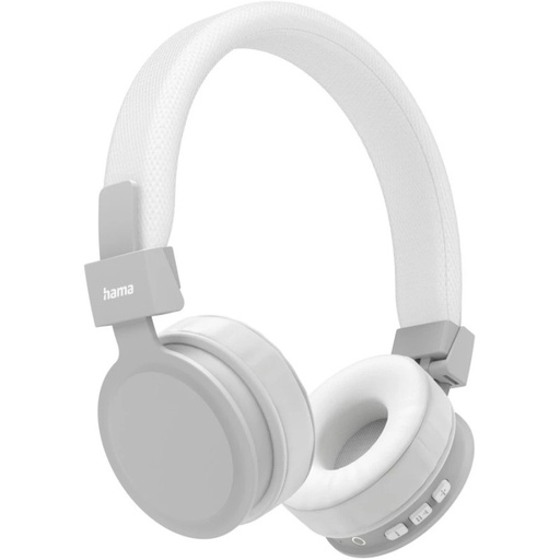 [184085] CASQUE SANS FIL HAMA PLIABLE '' FREEDOM LIT'' AVEC MICRO 184085 - BLANC