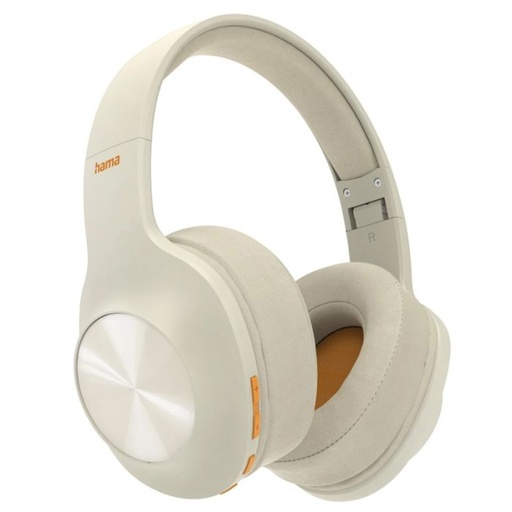 [184102] CASQUE SANS FIL HAMA SPIRIT CALYPSO AVEC MICRO - BEIGE