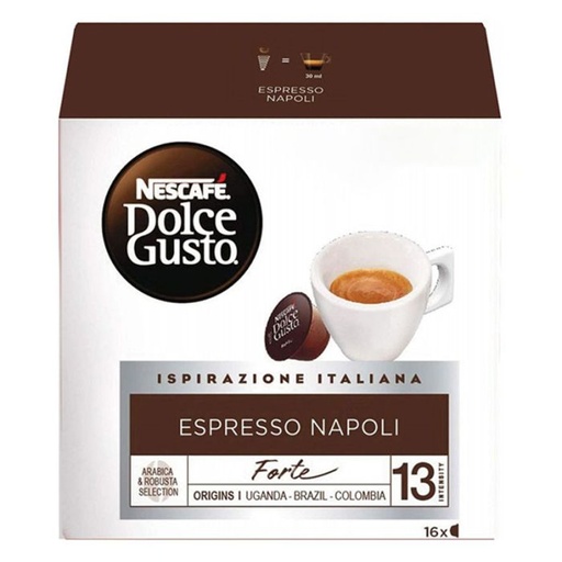 [DG-NAPOLI] BOITE DE 16 CAPSULES ORIGINAL NESCAFÉ DOLCE GUSTO NAPOLI