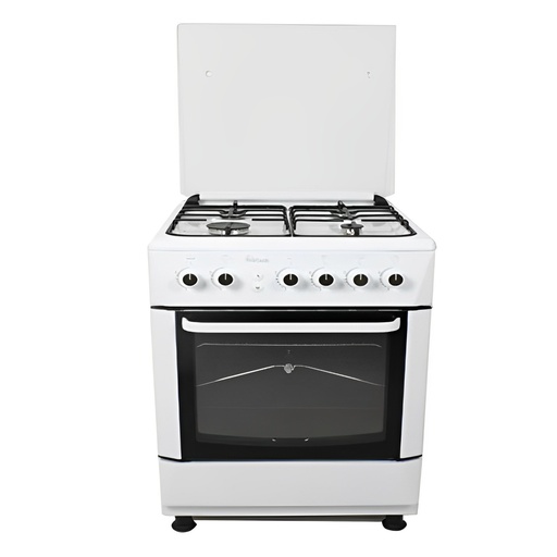 [TG6640BL] CUISINIÈRE À GAZ PROCOOK TG6640BL 60 CM - BLANC