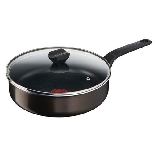 [B5543202] Sauteuse TEFAL Cook & Clean 24 cm + Couvercle