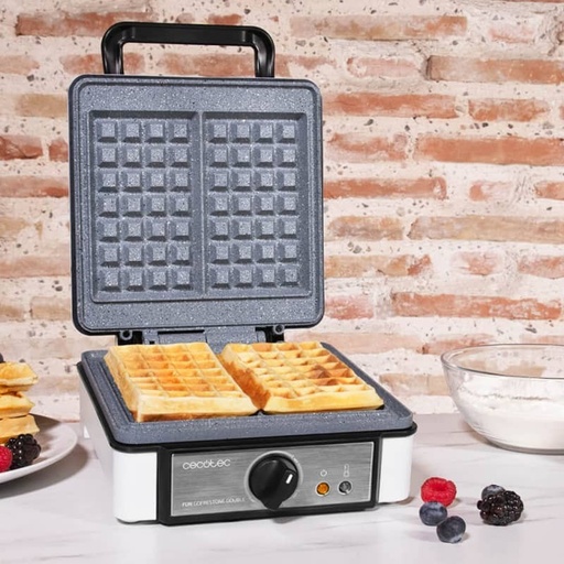 [08006] APPAREIL À GAUFRE FUN GOFRESTONE DOUBLE CECOTEC