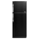 REFRIGERATEUR TORNADO DOUBLE PORTES-NOIR-386L-NOFROST